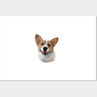 Corgi Posters and Art